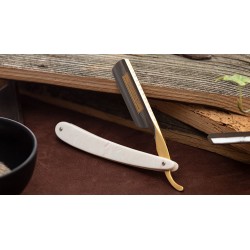 Coupe Choux dovo, coupe choux bismarck, rasoir droit acier solingen 26820