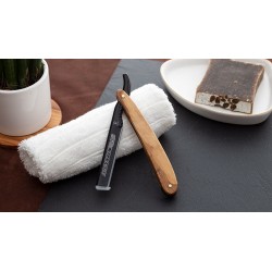 Shavette DOVO, shavette barbier Inox, shavette barbe 201071