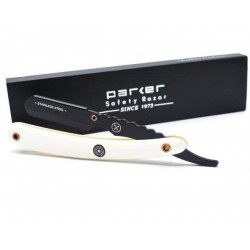 Shavette PARKER, shavette barbe, rasoir droit à lame interchangeable SRWBA