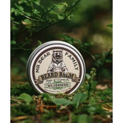 baume à barbe Wilderness, baume barbe, cire barbe, cire a barbe MR BEAR FAMILY 117BAWI