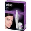 Epilateur visage BRAUN SE810 avec brosse exfoliante, épilation sourcil, épilation visage