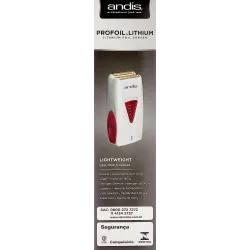 Rasoir électrique à tête ultra-large rechargeable & secteur ANDIS, moteur rotatif, batterie lithium TS-1