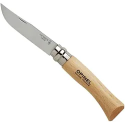Couteau Opinel N°7 Baroudeur inox lien Hetre