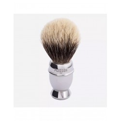 Blaireau plisson, blaireau de rasage, blaireau barbe, pur poil gris européen,blaireau antique P955424.12