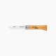 couteau opinel tradition carbone n° lame 7cm