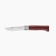 Couteau Opinel Padouk Taille 8 tradition luxe