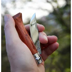 Couteau Opinel Padouk Taille 8 tradition luxe