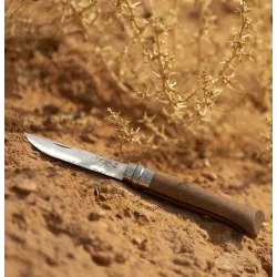 Couteau OPINEL Tradition Luxe N°8 manche en Noyer, lame 8.5cm