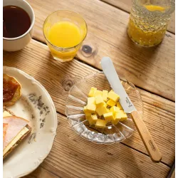 Couteau à Brunch micro-dentés hêtre