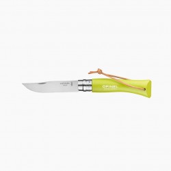 Couteau OPINEL Baroudeur N°7 lien cuir, Anis