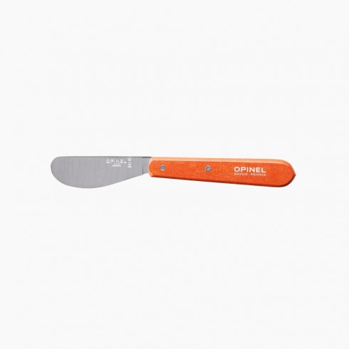 Tartineur couteau OPINEL N°117 Mandarine lame arrondie