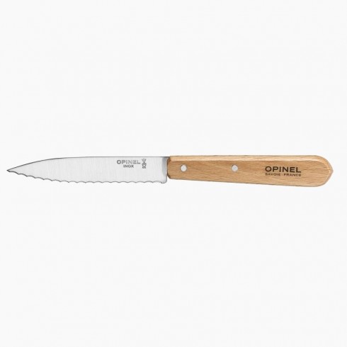 OPINEL - Coffret Les Essentiels Naturels - Coffret Cuisine - Couteau  Cranté, Couteau Économe Légumes - Set Couteau Cuisine Office Lame Inox &  Manche