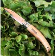 Couteau OPINEL de Jardin N°8 manche hêtre naturel, lame inoxydable