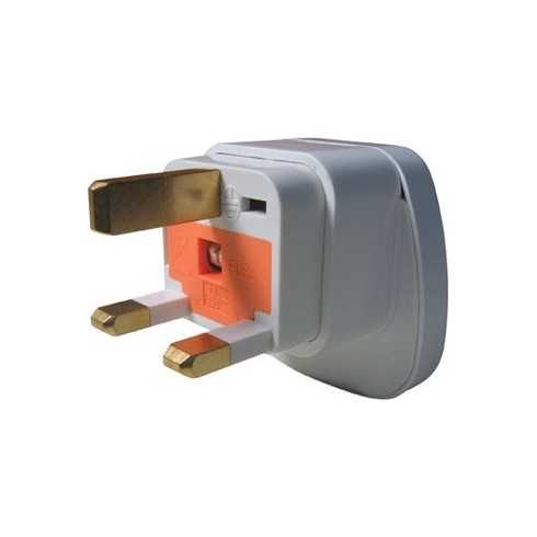 Adaptateur Rasoir Electrique 1A (prise Anglaise) Wellco