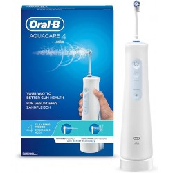 Jet dentaire, hydropulseur de Voyage AQUACARE Oral B Braun technologie micro-bulle