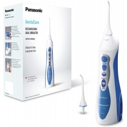 Jet dentaire, hydropulseur EW1211W845 PANASONIC sans fil, rechargeable, étanche et lavable 130ml