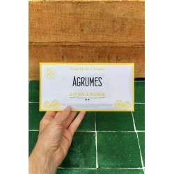 Enveloppe découverte de Savon à Raser MARTIN DE CANDRE agrumes