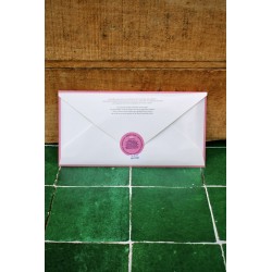 Enveloppe de Savon à Raser Rose MARTIN DE CANDRE