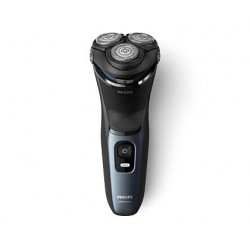 Rasoir électrique Philips 3000 S3144/00 rechargeable Wet & Dry, têtes 5D, tondeuse rétractable