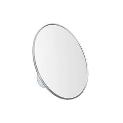 Miroir grossissant, X12,ventouse, miroir maquillage, de rasage, Chrome, diamètre 15cm