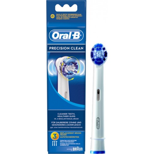 photo de Brossettes X3 Précision Clean Oral-B de BRAUN(EB20X3) photo de Brossettes X3 Précision Clean Oral-B de BRAUN(EB20X3)