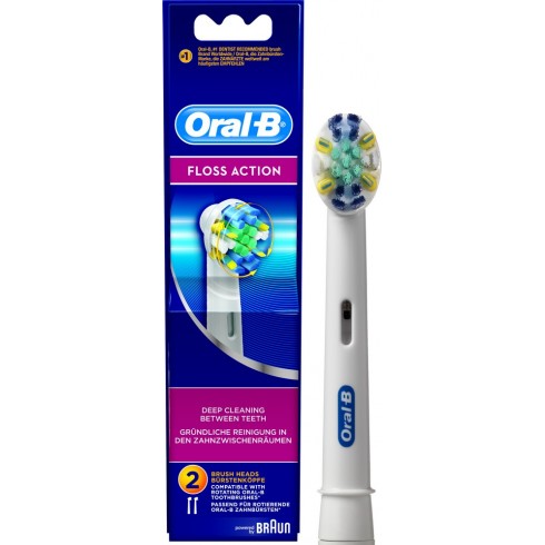 Brossettes brosse à dent electrique Braun Oral B X3 Floss Action (EB25X3)