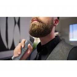 Tondeuse multifonction PHILIPS MG5940/15, multigroom rechargeable 12 en 1 barbe, nez-oreilles, cheveux et corps