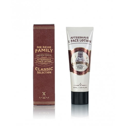 Lotion après-rasage et visage 2 en 1 "Golden Ember" MR BEAR FAMILY 50 ml