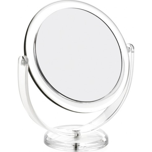 photo de Miroir sur pied acrylique grossissant X10 diamètre 15cm, (64020T) photo de Miroir sur pied acrylique grossissant X10 diamètre 15cm, (64020T)