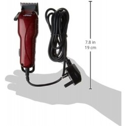 photo de Tondeuse cheveux secteur US PRO rouge moteur magnétique 8W ANDIS