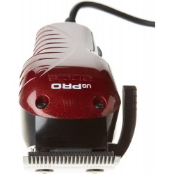 photo de Tondeuse cheveux secteur US PRO rouge moteur magnétique 8W ANDIS