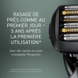 Rasoir électrique PANASONIC  ES-LS6A, rechargeable, 6 lames, Wet & Dry, tête multiflex, noir, puissant moteur linéaire