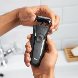 tete de rasoir braun, combipack, grille de rasoir et couteau pour rasoir électrique Séries 3 (S300/301/310) 21B