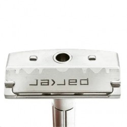 Rasoir de sécurité demi-lame -Laiton massif Manche avec finition chromée satinée