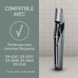 tête de coupe, Lame de tondeuse panasonic, lame de tondeuse barbe GD61, GD60, GD50, tondeuse body GK60 WER9500Y