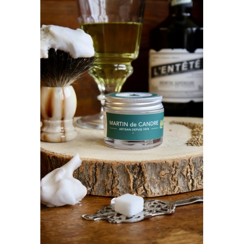 Savon à Raser parfum Absinthe 50gr MARTIN DE CANDRE