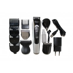 Tondeuse multifonctions LRFC1802 LORDSON, multigroom 7 en 1 rechargeable, barbes, cheveux, corps et poils du nez