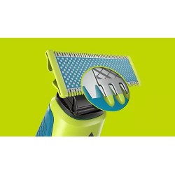 Tete PHILIPS OneBlade anti-friction QP225/50,  Lames de remplacement pour tondeuse OneBlade, pack de 2
