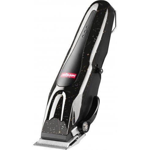 Tondeuse à cheveux Pro HEINIGER Tauro noire, Li-Ion, levier latéral ajustable, tondeuse de coupe Tondeuse à cheveux Pro HEINIGER Tauro noire, Li-Ion, levier latéral ajustable, tondeuse de coupe