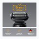 Tête de rasoir BRAUN 53B, cassette Combipack pour rasoir électrique Séries 5, Séries 6 nouvelle génération