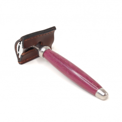 Etui tête de rasoir de sécurité marron GENTLEMAN BARBIER