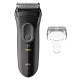 Rasoir électrique Braun série 3 3000S rechargeable et secteur