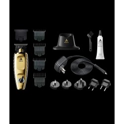 Tondeuse de finition ANDIS GTX-EXO II GOLD 4 peignes USB-C, tondeuse professionnelle