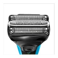 Rasoir électrique Braun Séries 3 ProSkin 3040S Wet&Dry, tondeuse rétractable