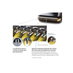 Tête de coupe PANASONIC WER9920Y pro, tondeuse de coupe ER-DGP65/--