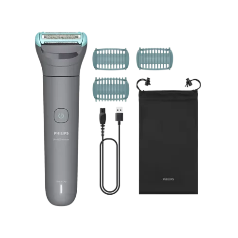 Tondeuse Corps Bodygroom Séries 3000, sabots 2-3-5mm PHILIPS