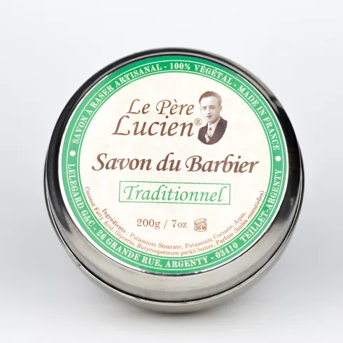 SAVON À RASER, LE PÈRE LUCIEN, 200G-TRADITIONNEL