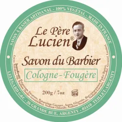 SAVON À RASER, LE PÈRE LUCIEN, 200G-COLOGNE-FOUGÈRE