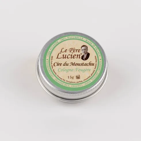 CIRE À MOUSTACHE , LE PÈRE LUCIEN, 15ML-COLOGNE-FOUGÈRE