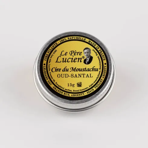 CIRE À MOUSTACHE, LE PÈRE LUCIEN, 15ML-OUD SANTAL